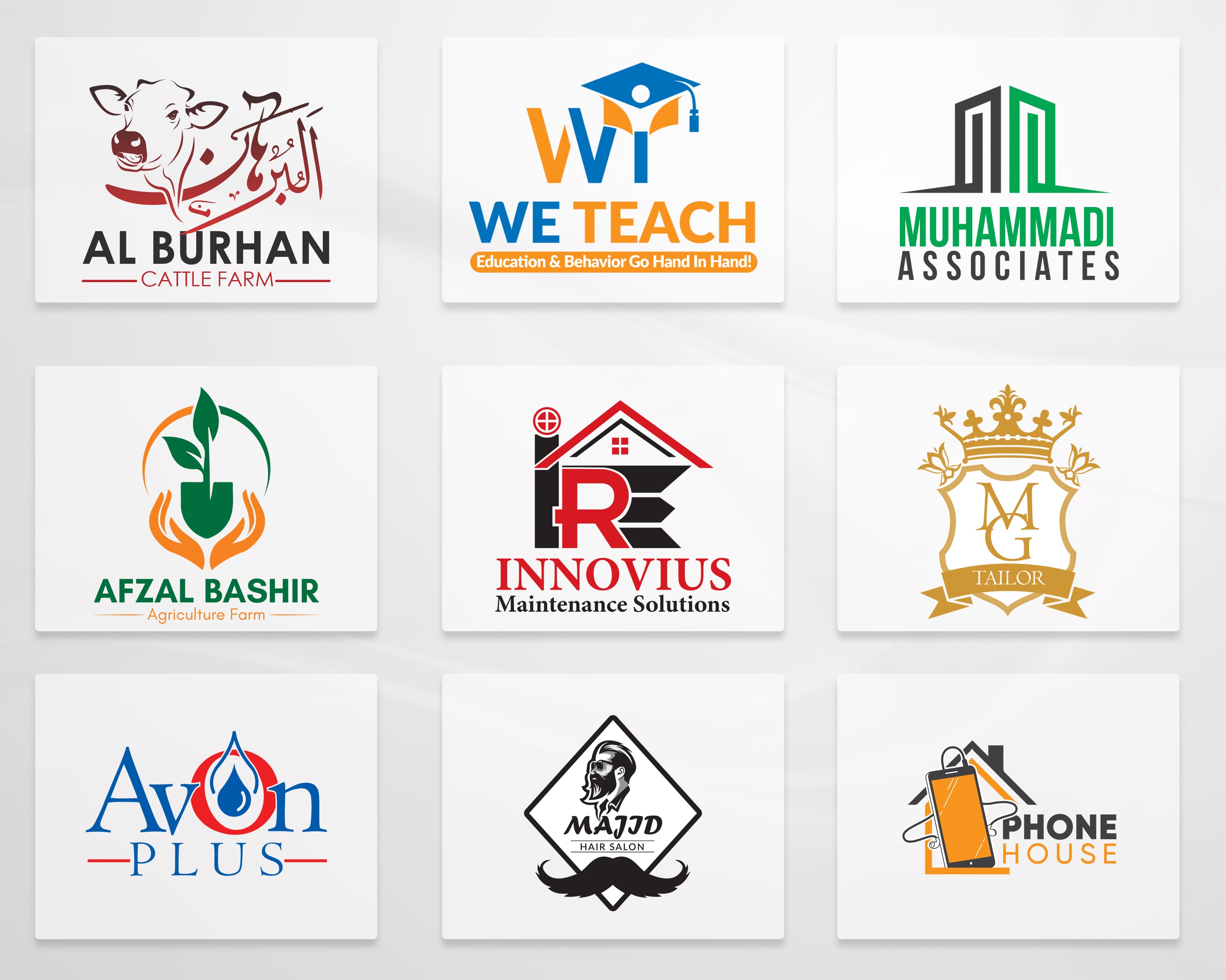 Modern logo design Italy creative branding example 2026