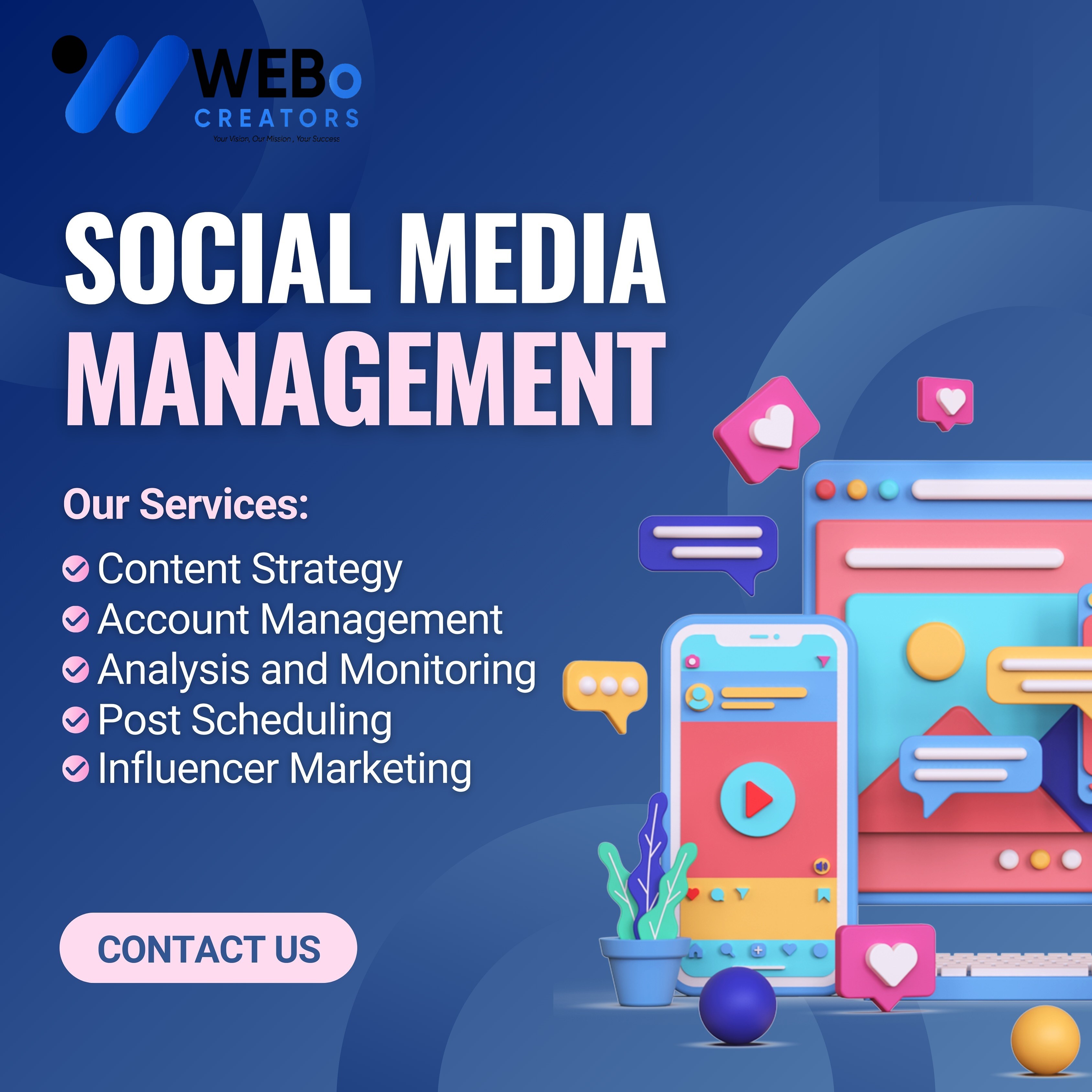Social Media Management Services, Marketing & Optimization Company in Italy