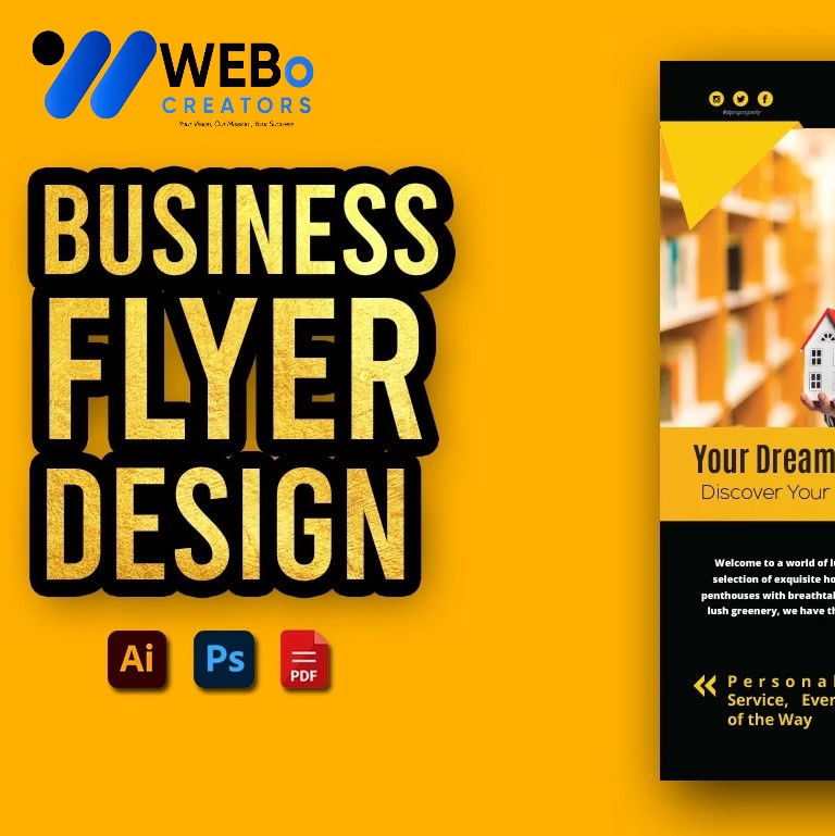 Creative Flyer Design for Moving Company in Italy | Flyer for Removals Services