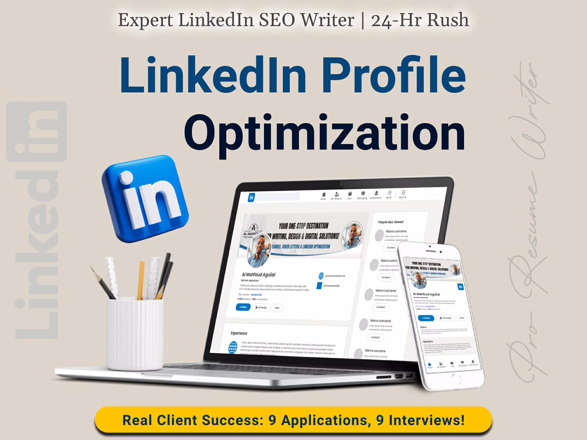 Profile Optimization & Enhancement LinkedIn Profile Building & Writing Services in Italy 2026