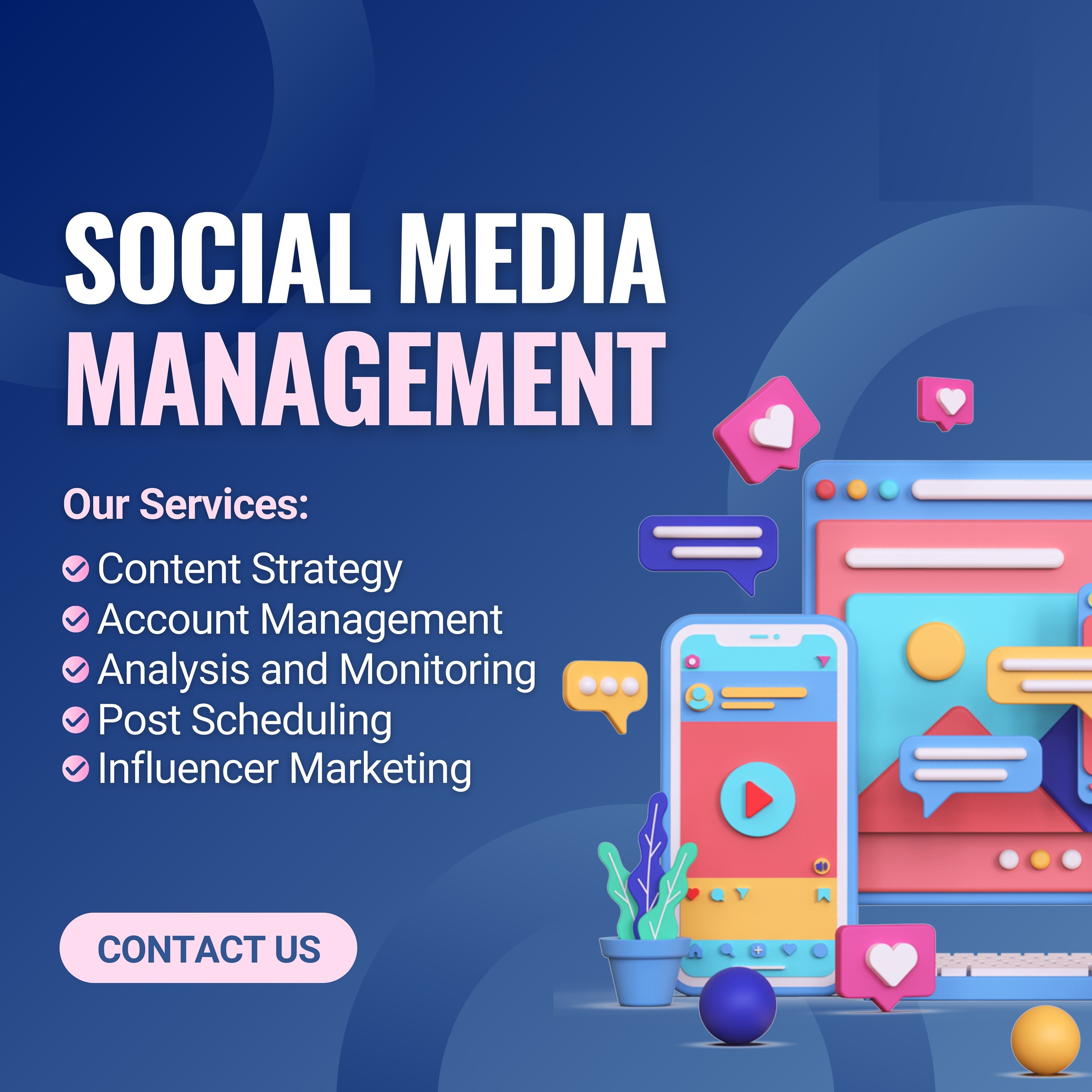 Best Social Media Design Service | Top Social Media Post Design in Italy