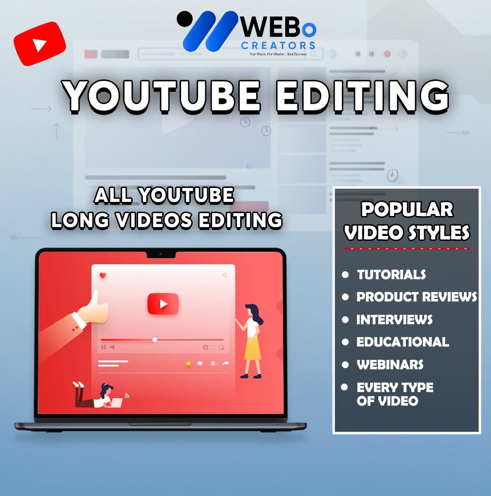 YouTube Video Editing Services at Affordable Cost - Hire Experienced YouTube Video Editors in Italy